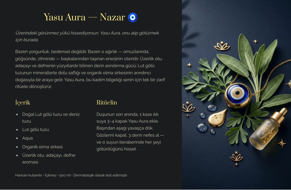 Yasu Aura Nazar formu